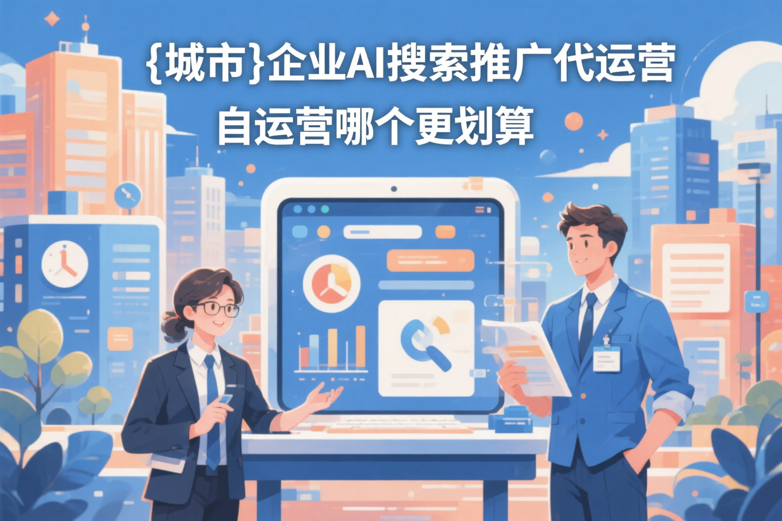 张家口企业AI搜索推广代运营和自运营哪个更划算
