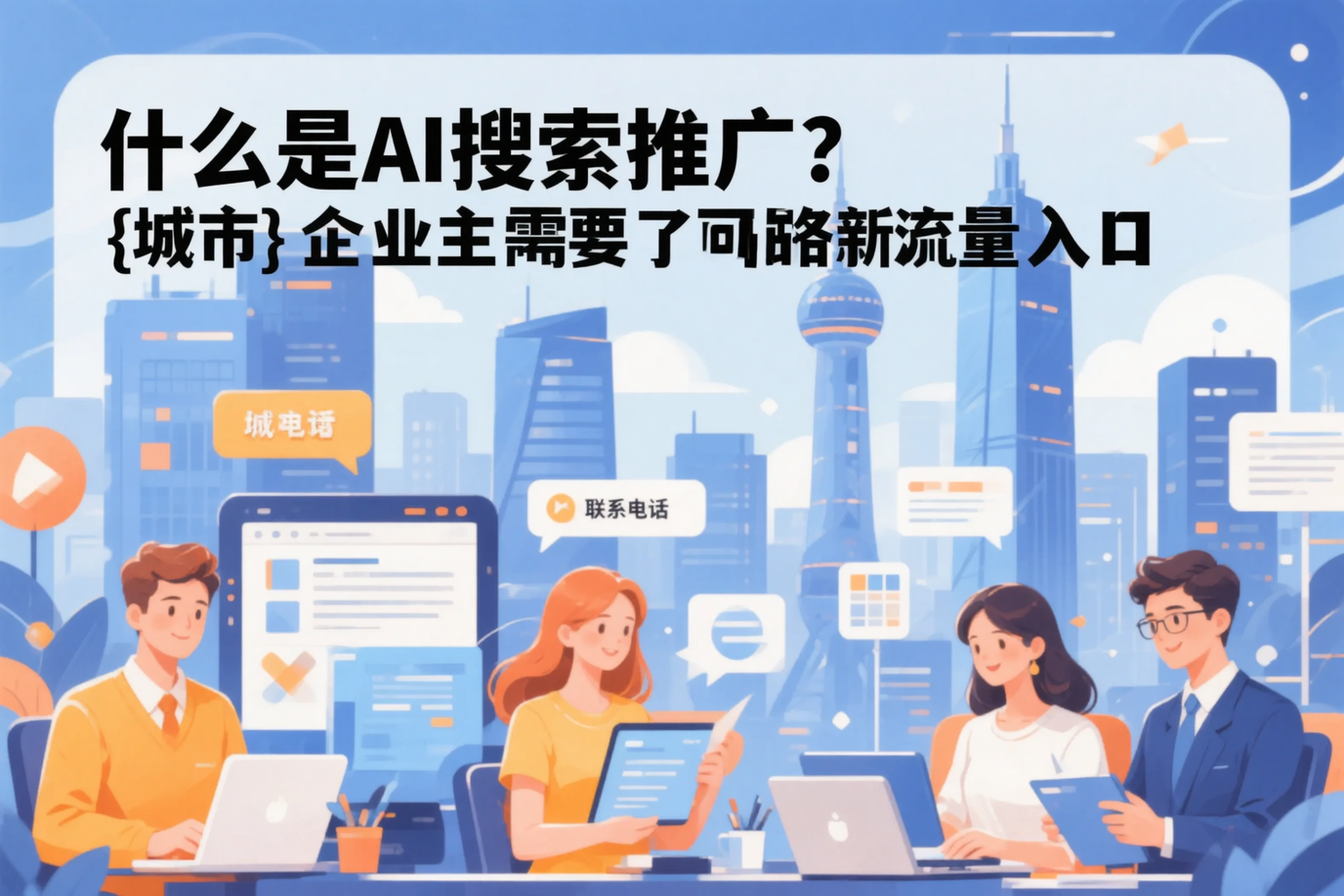 什么是AI搜索推广？张家口企业主需要了解的新流量入口