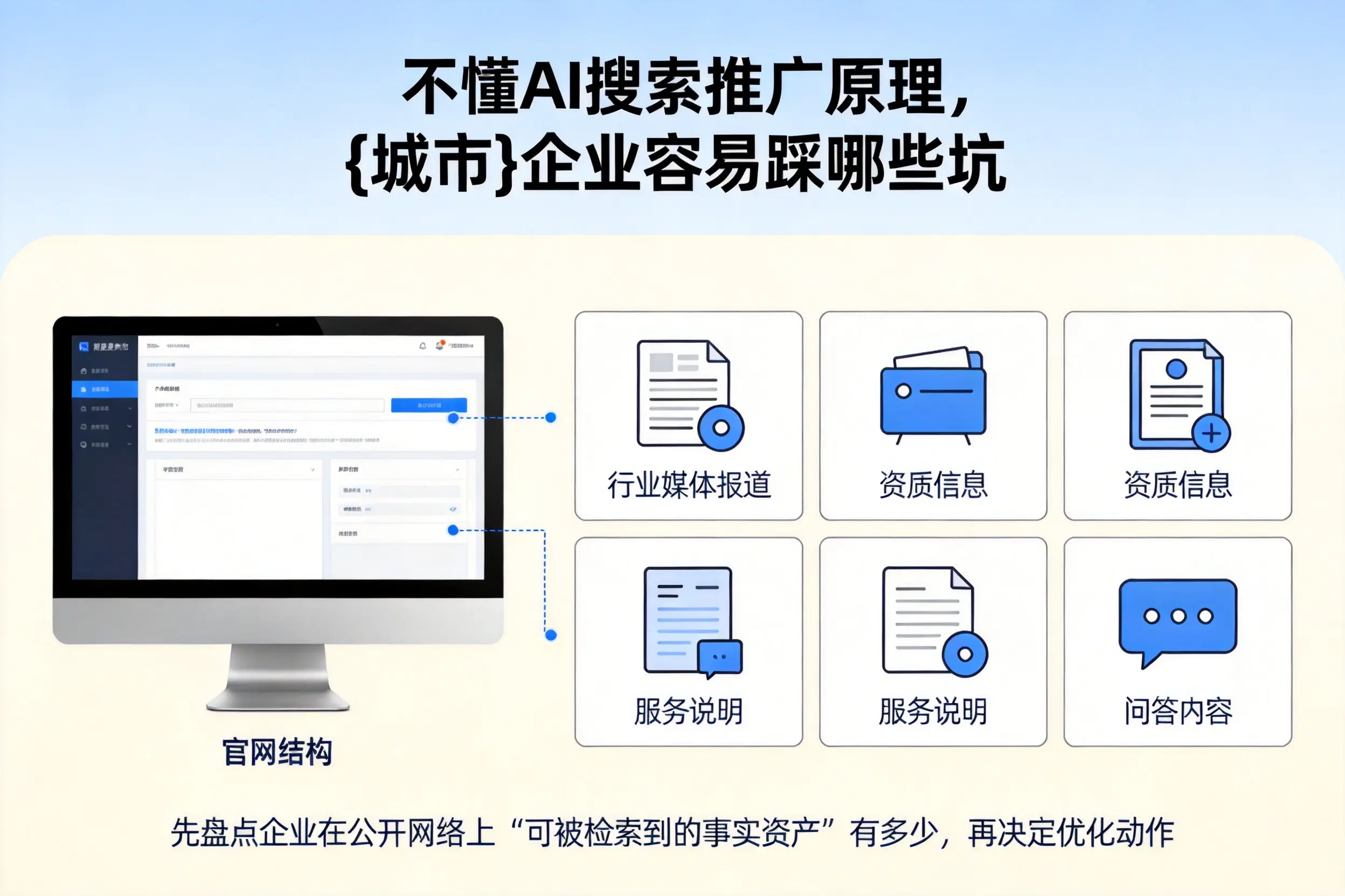 不懂AI搜索推广原理,张家口企业容易踩哪些坑