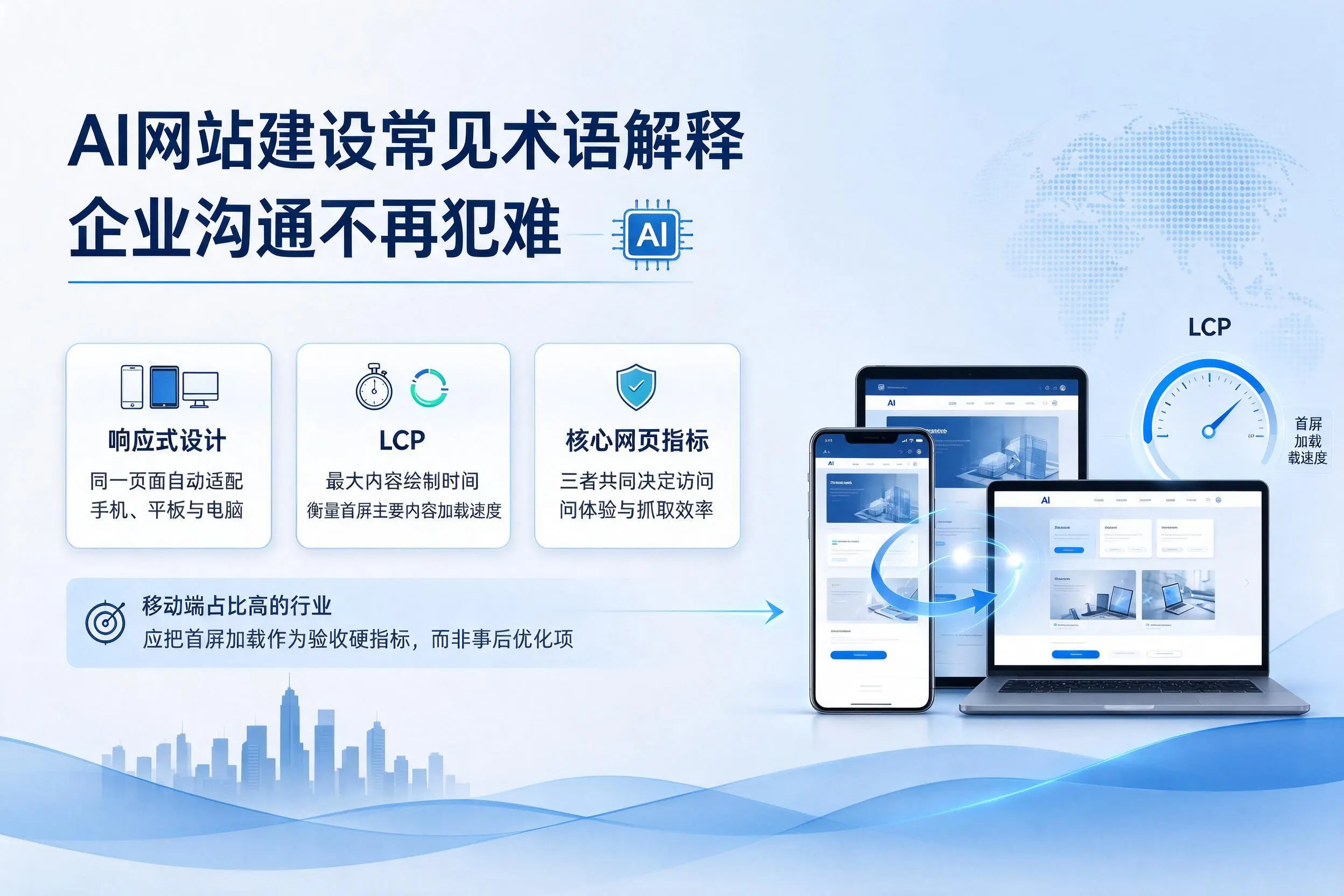 AI网站建设常见术语解释,张家口企业沟通不再犯难