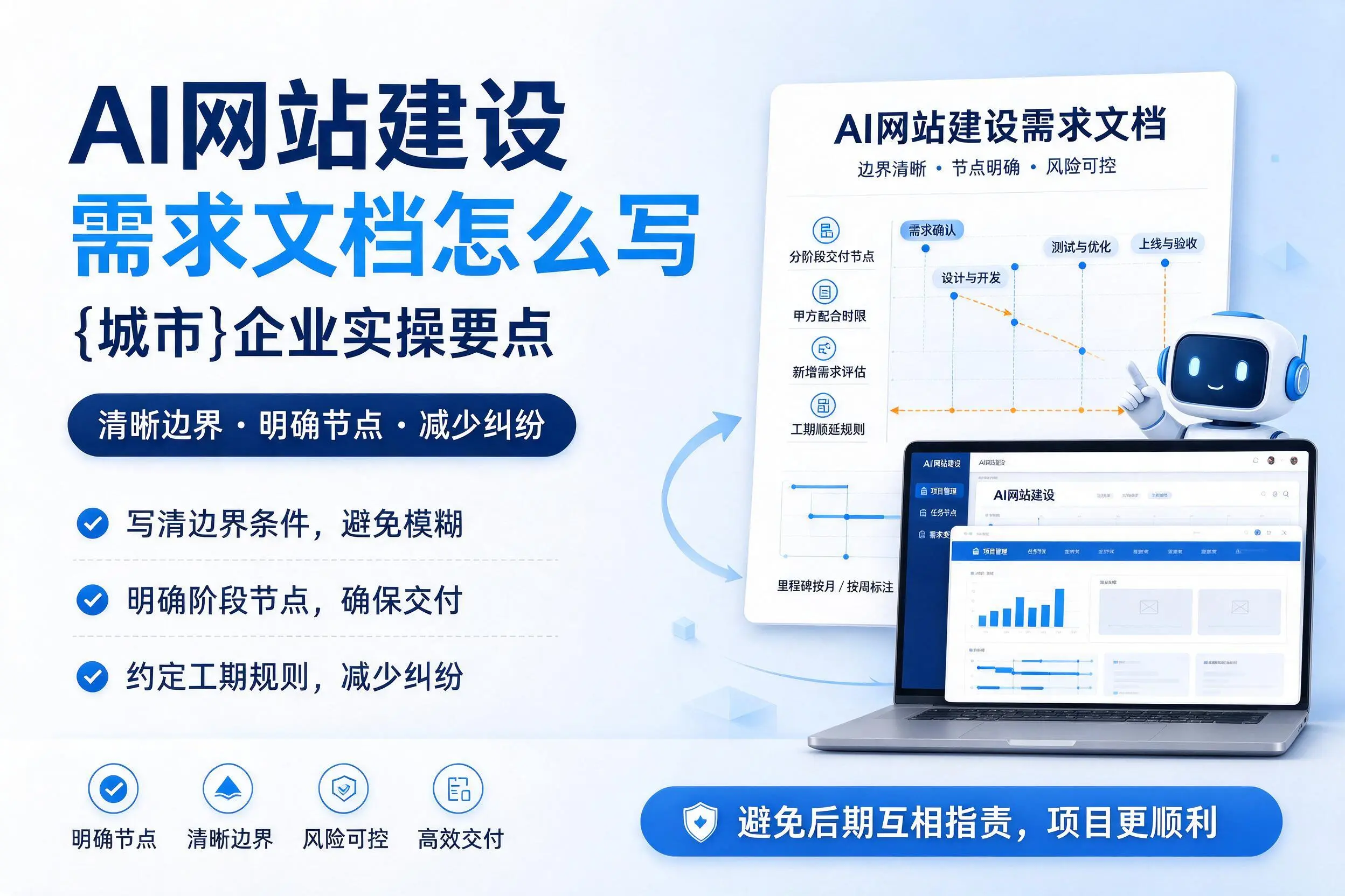 AI网站建设需求文档怎么写,张家口企业实操要点